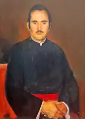 Un preot (Ioan Pop) by Corneliu Baba, 1985, ulei pe pânză, sold Feb 2024