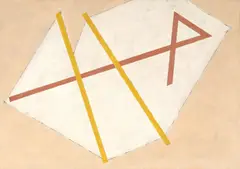 Virgil Preda, Inscripții, 2001, ulei pe pânză