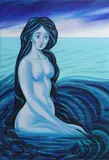 Florin Petrachi, Woman's Scent, 2023, ulei pe pânză