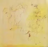 Octav Grigorescu, Fără titlu (A16), 1970, tempera și tuș pe hârtie