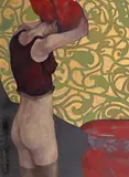 Matei Șerban, Baigneuse, 2003, ulei pe pânză