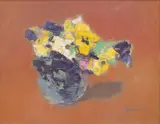 Constantin Daradici, Panseluțe, ulei pe PFL