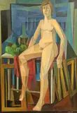 Spiru Chintilă, Nud în atelier