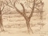 Rudolf Schweitzer–Cumpăna, Peisaj la Buftea