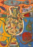 Eva by Ștefan Pelmuș, 2007, ulei pe pânză, sold Feb 2024