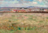 Paul Molda, Peisaj, ulei pe carton