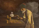 Ion Marinescu Vâlsan, Zaraf, ulei pe pânză