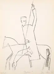 Sorin Ilfoveanu, Gotică, 1977, gravură