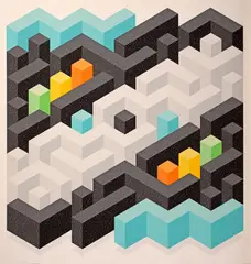 Construcții by Iluc & Mag, inkjet, offered Jan 2024