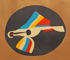 Phoenix by Ion Pacea, 1973, cromolitografie, sold Jan 2024