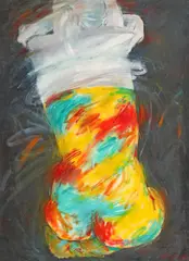 Valeriu Mladin, Nud, 1988, ulei pe pânză