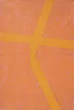 Virgil Preda, Inscripție, 2001, ulei pe pânză