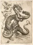 Marcel Chirnoagă, Dragoni, acvaforte și acvatintă