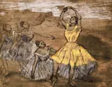 Edgar Degas, Balerine, cromolitografie