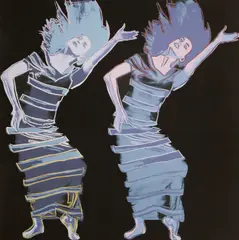 Martha Graham by Andy Warhol, cromolitografie, sold Jan 2024