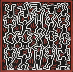 Coloane by Keith Haring, cromolitografie, sold Jan 2024