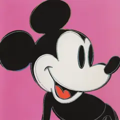 Andy Warhol, Mickey Mouse, cromolitografie