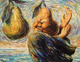 Lirism by René Magritte, cromolitografie, sold Jan 2024