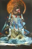Notre Dame de la Guadeloupe by Salvador Dalí, cromolitografie, sold Jan 2024