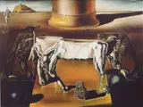 Femeie invizibilă, cal, leu by Salvador Dalí, cromolitografie, sold Jan 2024