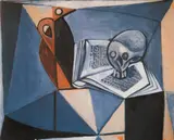 Memento mori by Pablo Picasso, cromolitografie, sold Jan 2024