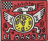 Keith Haring, Le Mans 84, cromolitografie