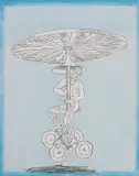 Man Ray, Monocopter, cromolitografie