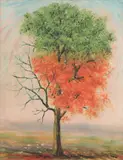 Gândul perfect by René Magritte, cromolitografie, sold Jan 2024
