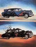 Automobile îmbrăcate by Salvador Dalí, cromolitografie, sold Jan 2024