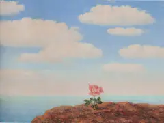 Utopia by René Magritte, cromolitografie, sold Jan 2024