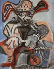 Pablo Picasso, Regele, cromolitografie
