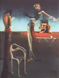 Femeie cu cap de trandafiri by Salvador Dalí, cromolitografie, sold Jan 2024