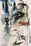 Alice în Țara Minunilor (II) by Salvador Dalí, cromolitografie, sold Jan 2024