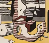 Roy Lichtenstein, Noapte strălucitoare, cromolitografie