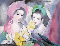 Marie Laurencin, Primăvară, cromolitografie