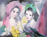 Marie Laurencin, Primăvară, cromolitografie