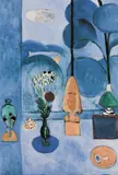 Fereastră albastră by Henri Matisse, cromolitografie, sold Jan 2024
