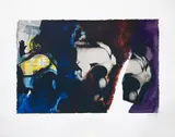 John Piper, Eye and Camera, Red, Blue and Yellow