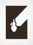 Patrick Caulfield, Arita Flask from the Whiteware Series, 1990