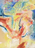 Philip Trusttum, Untitled, watercolour and gouache on paper