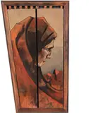 Nick Burry, Languages, mixed media on board