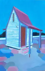 Chad Bevan, Untitled, oil on board