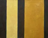 J. S. Parker, Plain Song - Earth Yellow, oil on canvas
