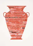 Shane Cotton, Pikopiko I Whiti, screenprint on Lanaquarelle 640gsm paper, 2/40