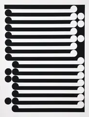 Gordon Walters, Untitled (1978), screenprint on archival paper, 44/100, printed 2018