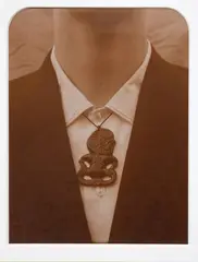Ben Cauchi, Tiki, type C print (gold-toned), 2004