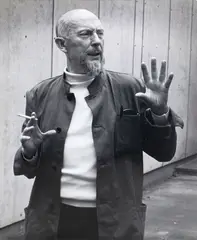 John B. Turner, Len Lye, Wellington, 1969, 1969, vintage gelatin silver print