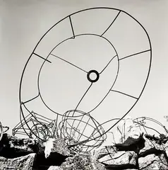 Bill Culbert, Lampshade Frames, gelatin silver print