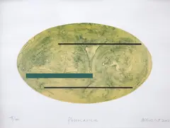 Gretchen Albrecht, Pounamu, lithograph, 78/100