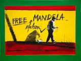 Stanley Palmer, Free Nelson Mandela, screenprint